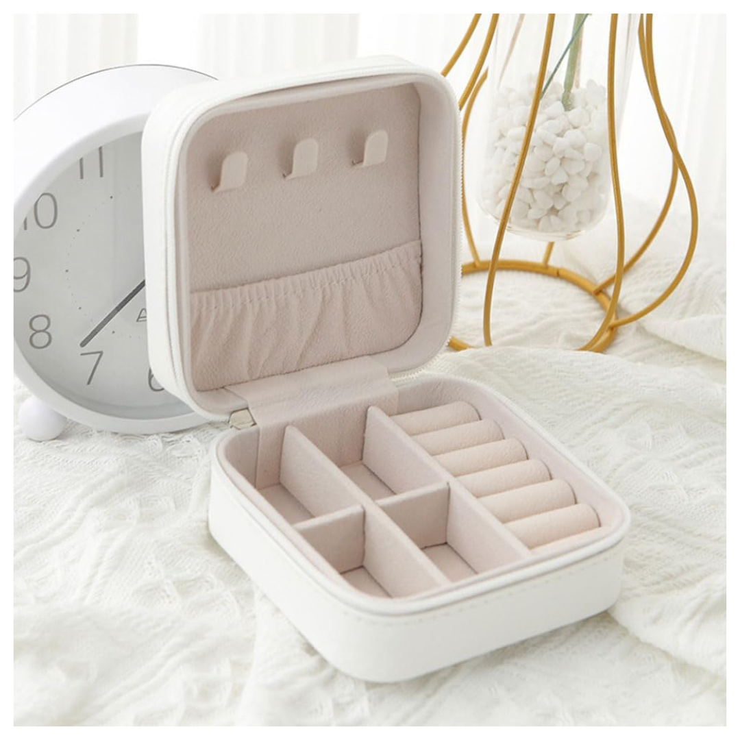 Mini Joyero Viajero De Cuero