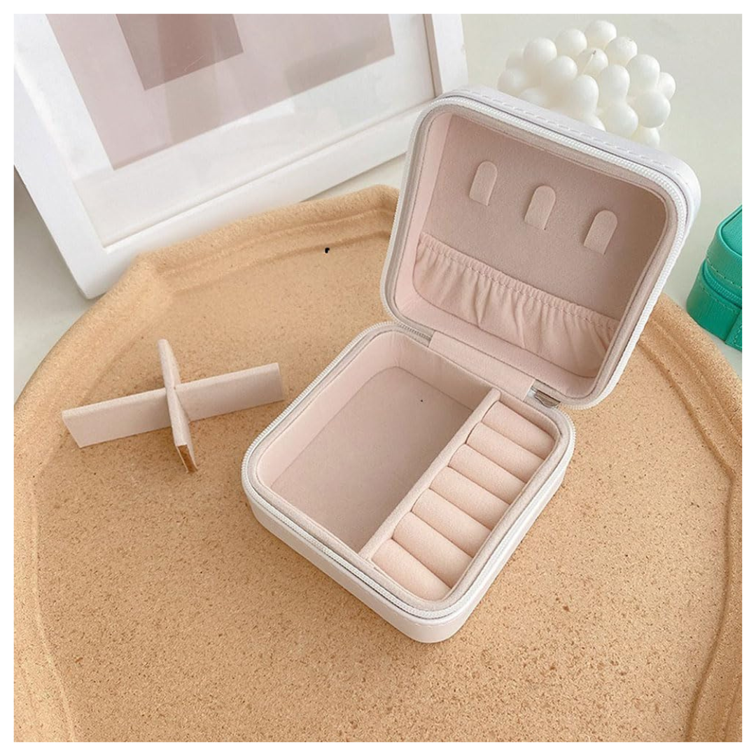 Mini Joyero Viajero De Cuero