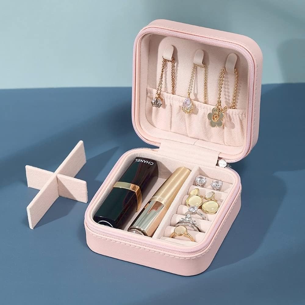 Mini Joyero Viajero De Cuero